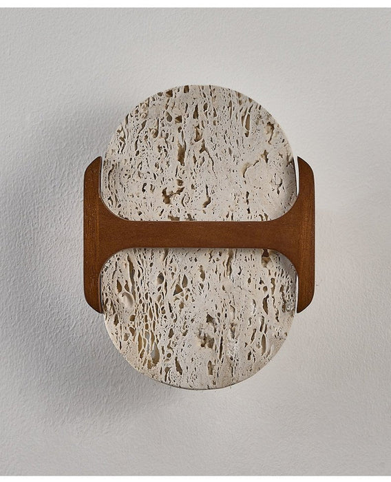 Liora Travertine Wall Light - Simprolos