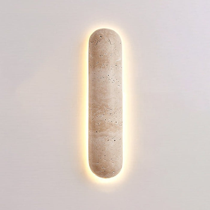 Liora Travertine Wall Sconce - Simprolos