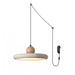 Lola Travertine Swag Pendant Light - Simprolos