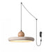 Lola Travertine Swag Pendant Light - Simprolos