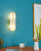 Long Ellipse Alabaster Wall Sconce - Simprolos