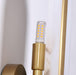 Long Ellipse Alabaster Wall Sconce - Simprolos