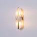 Long Ellipse Alabaster Wall Sconce - Simprolos