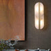 Long Ellipse Alabaster Wall Sconce - Simprolos