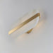 Long Ellipse Alabaster Wall Sconce - Simprolos