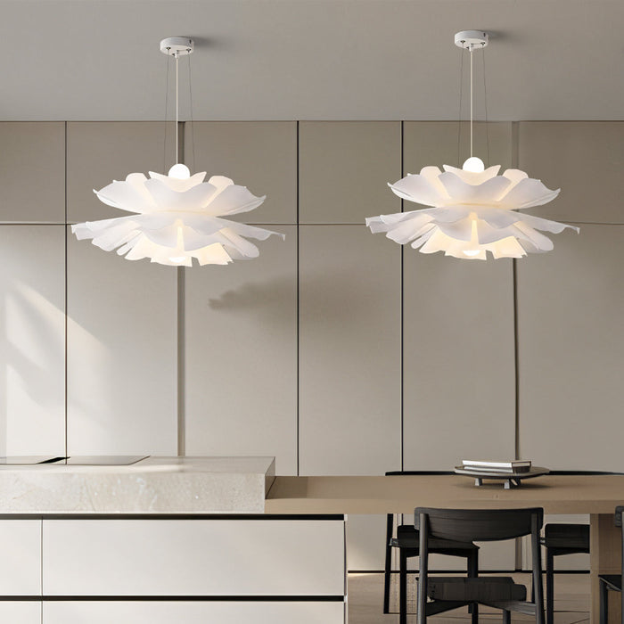 Nordic Lotus Flower Pendant Light