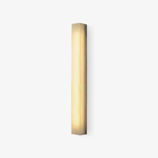 Lucent Pillar Alabaster Wall Light - Simprolos