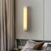 Lucent Pillar Alabaster Wall Light - Simprolos