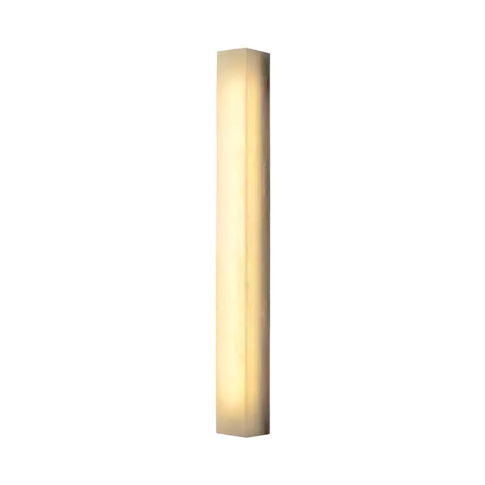 Lucent Pillar Alabaster Wall Light - Simprolos