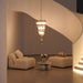 Lucente Noir Spiral Chandelier - Simprolos