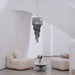 Lucente Noir Spiral Chandelier - Simprolos