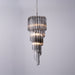 Lucente Noir Spiral Chandelier - Simprolos