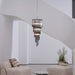 Lucente Noir Spiral Chandelier - Simprolos
