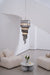 Lucente Noir Spiral Chandelier - Simprolos