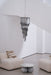Lucente Noir Spiral Chandelier - Simprolos