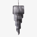 Lucente Noir Spiral Chandelier - Simprolos