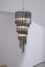 Lucente Noir Spiral Chandelier - Simprolos
