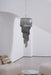 Lucente Noir Spiral Chandelier - Simprolos