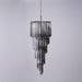 Lucente Noir Spiral Chandelier - Simprolos