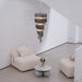 Lucente Noir Spiral Chandelier - Simprolos