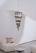 Lucente Noir Spiral Chandelier - Simprolos