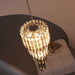 Lucente Noir Spiral Chandelier - Simprolos