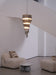 Lucente Noir Spiral Chandelier - Simprolos