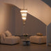 Lucente Noir Spiral Chandelier - Simprolos