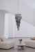 Lucente Noir Spiral Chandelier - Simprolos