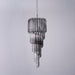 Lucente Noir Spiral Chandelier - Simprolos