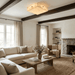 Luma Alabaster Square Ceiling Lamp - Simprolos