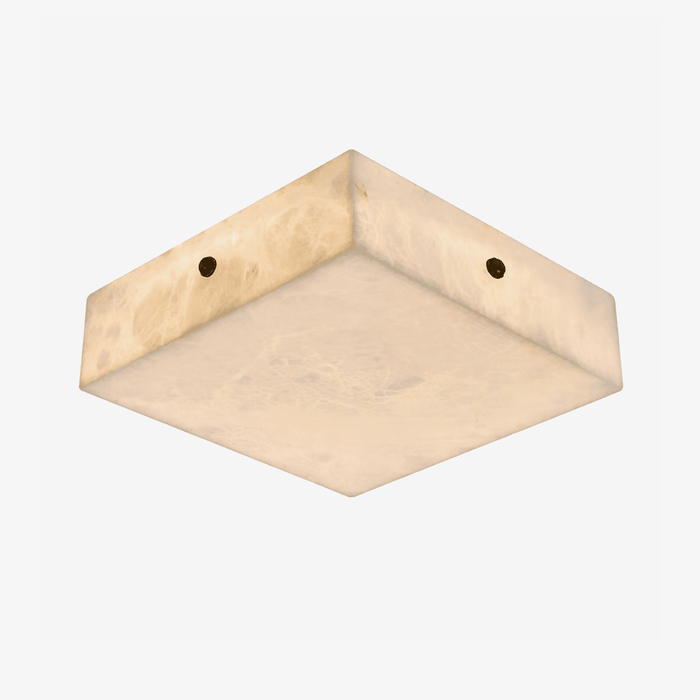 Luma Alabaster Square Ceiling Lamp - Simprolos