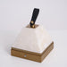 Luma Cube Alabaster Portable Lamp - Simprolos