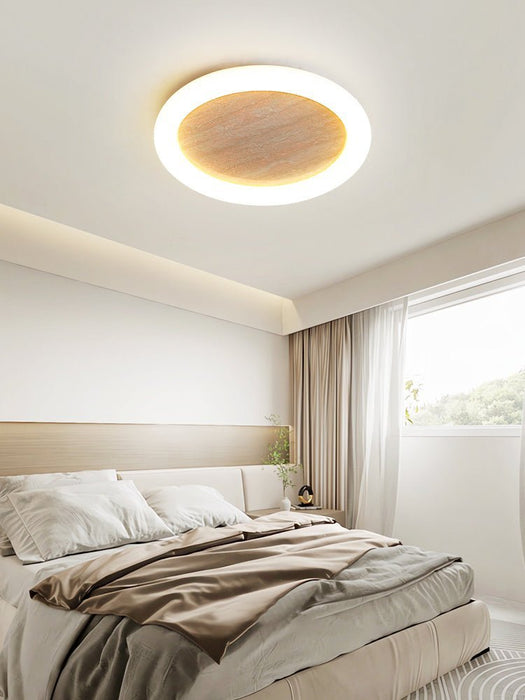 Luma Sol Travertine Ceiling Light - Simprolos