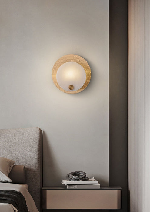Lumen Alabaster Wall Light - Simprolos