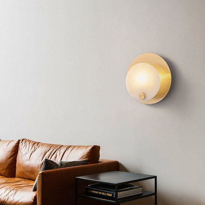 Lumen Alabaster Wall Light - Simprolos