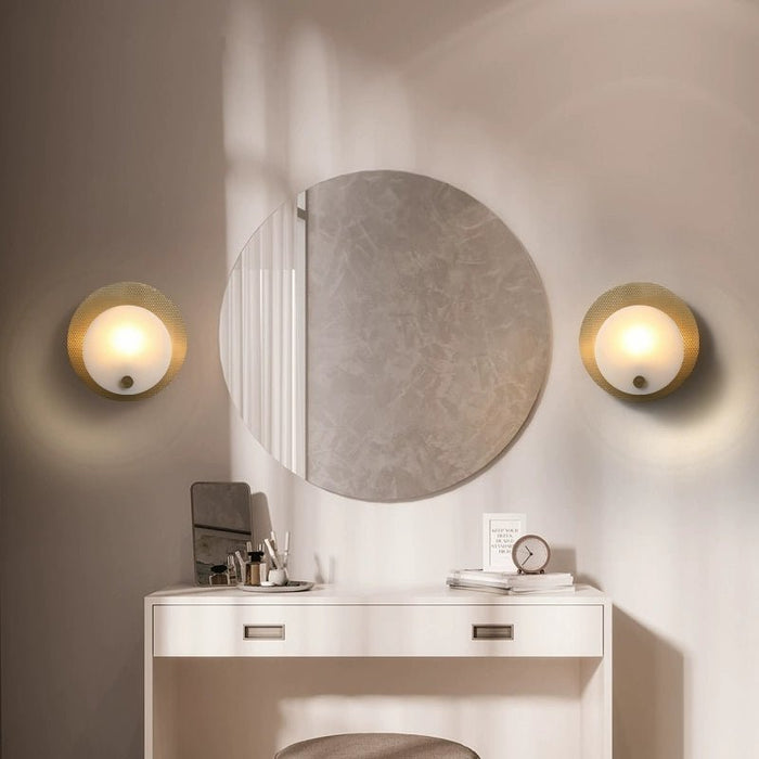 Lumen Alabaster Wall Light - Simprolos
