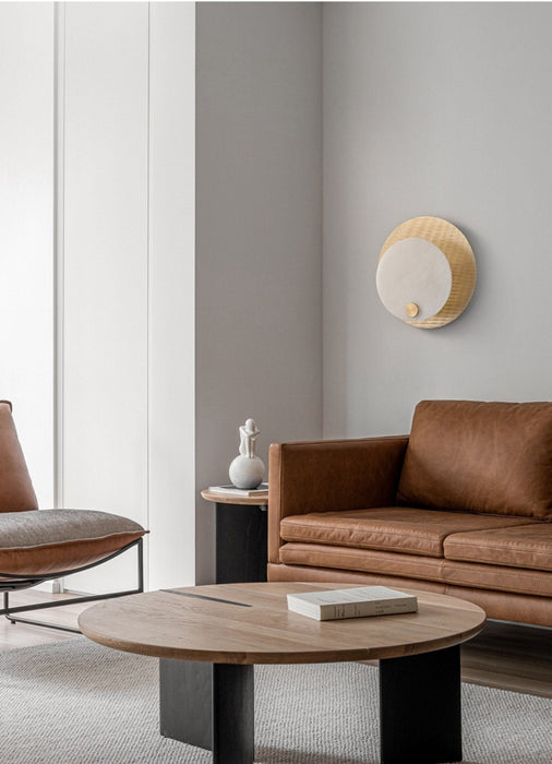 Lumen Alabaster Wall Light - Simprolos