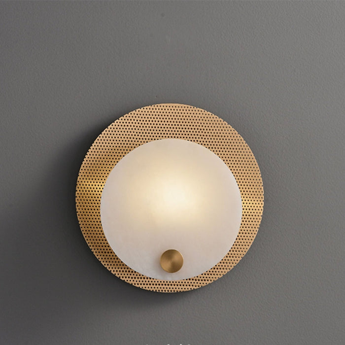 Lumen Alabaster Wall Light - Simprolos