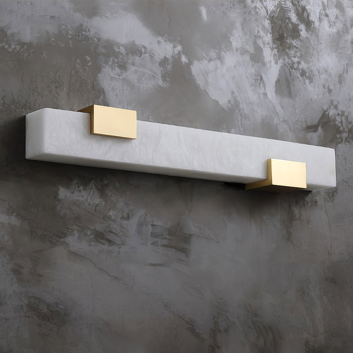 Lumen Bar Alabaster Wall Sconce - Simprolos