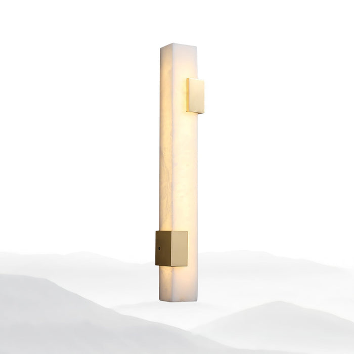 Lumen Bar Alabaster Wall Sconce - Simprolos