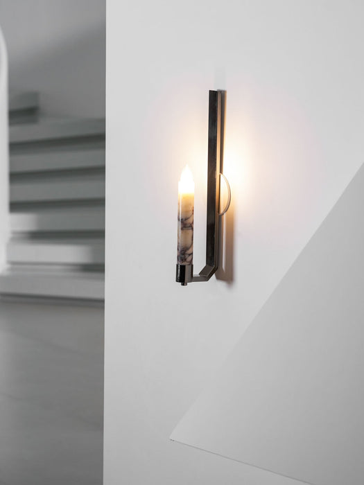 Lumivolt Alabaster Wall Sconce - Simprolos