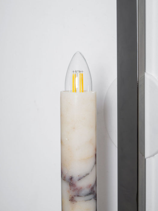 Lumivolt Alabaster Wall Sconce - Simprolos