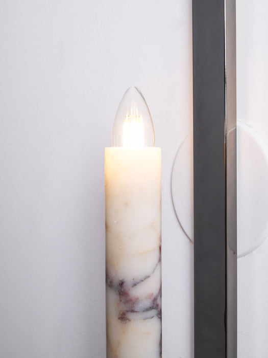 Lumivolt Alabaster Wall Sconce - Simprolos
