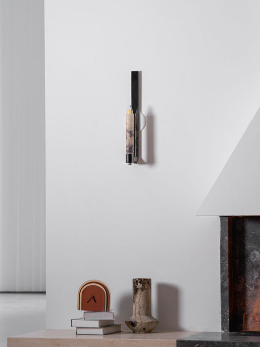 Lumivolt Alabaster Wall Sconce - Simprolos