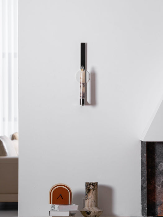 Lumivolt Alabaster Wall Sconce - Simprolos