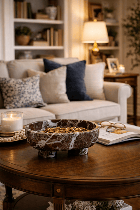 Luna Marble Tray - Simprolos