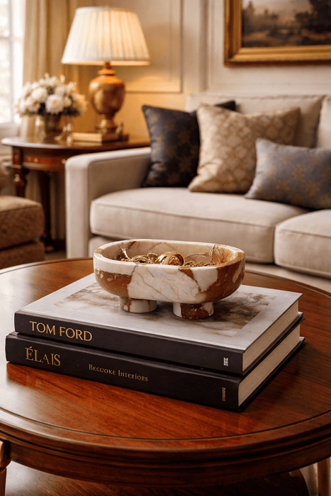 Luna Marble Tray - Simprolos