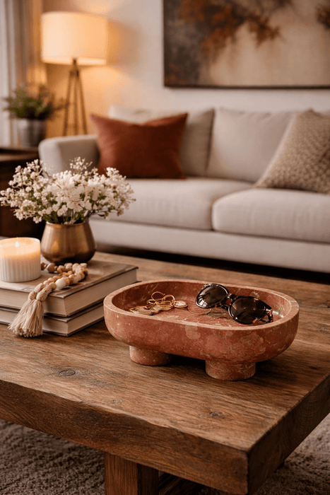 Luna Marble Tray - Simprolos