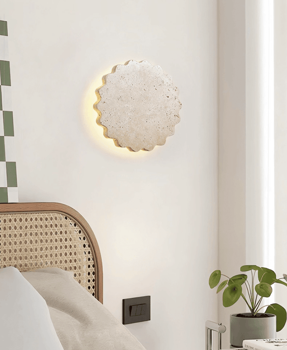 Luna Scallop Wall Lamp - Simprolos